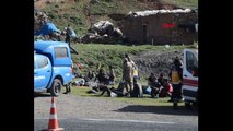 Erzurum'da korkunç kaza, ölü ve yaralılar var