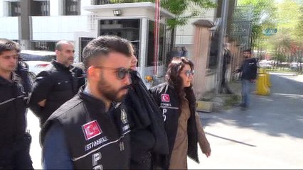 İranlı uyuşturucu baronu Zindaşti, eşi ve adamları adliyeye sevk edildi