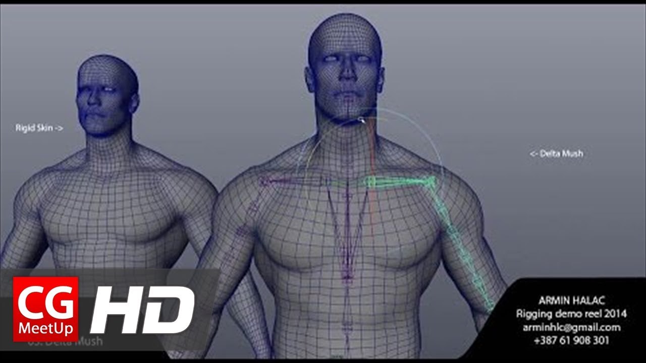 CGI 3D Showreel HD "Rigging Demoreel" by Armin Halac | CGMeetup