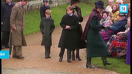 Le Prince Harry à travers les années, pour l'album photo mariage