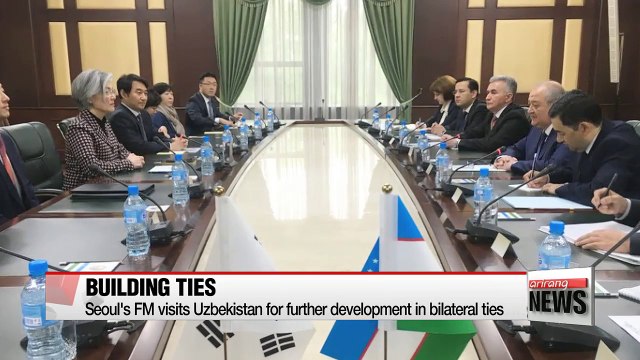 Seoul's FM returns from four-day trip to central Asia