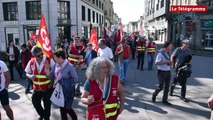 Vannes. ​Plus de 200 manifestants défilent jusqu’à la gare