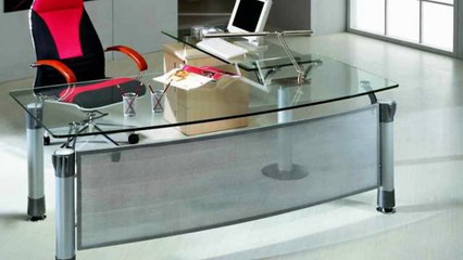 Modern Home Office Desk with Hutch Furniture