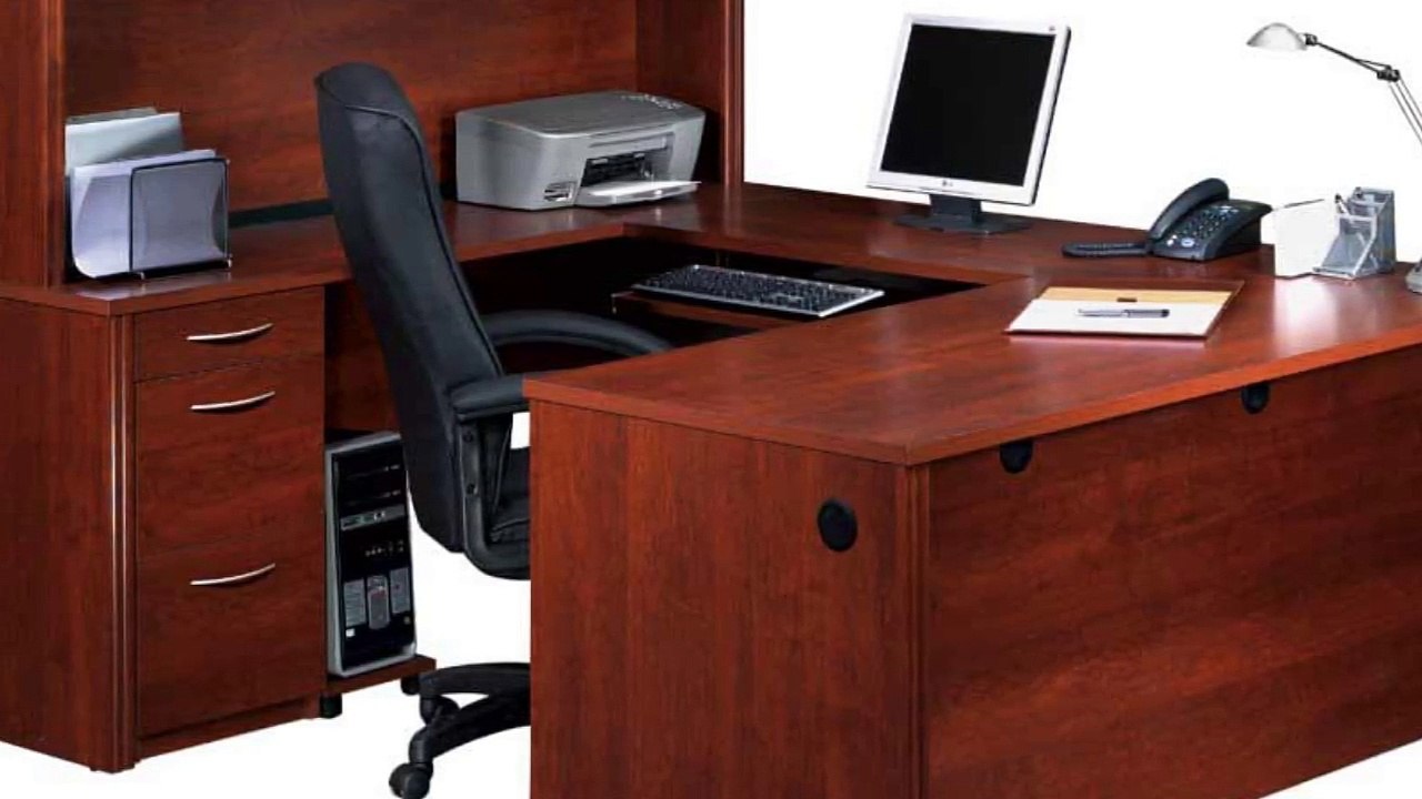 Home Office Computer Desk and Hutch Furniture