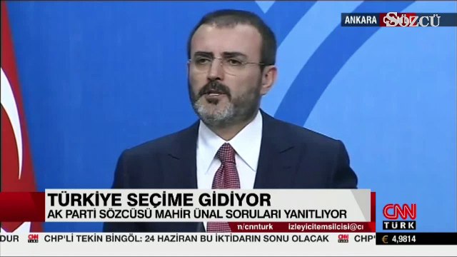 Mahir Ünal ‘Neden 24 Haziran’ sorusuna yanıt verdi