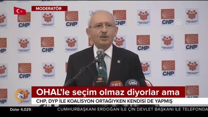 OHAL'i seçim yenilgisine bahane etmeye hazırlanan CHP'ye kötü haber
