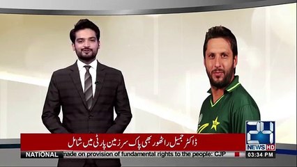 Shahid Afridi aur Shoaib Malik ICC World 11 Mien Shamil