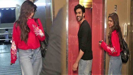 Sonu Ke Titu Ki Sweety actor Karthik Aryan SPOTTED with his Girlfriend; Watch Video | FilmiBeat