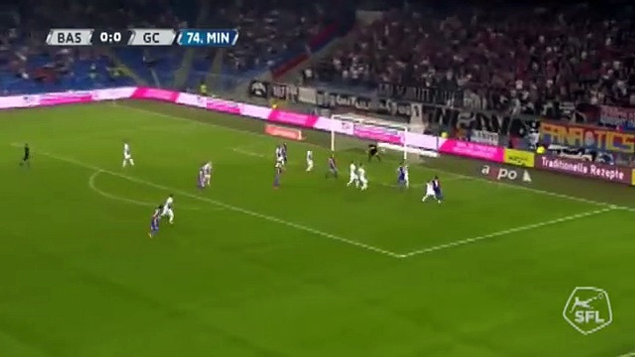 Basel 1:0 Grasshoppers (Switzerland. Super League. 18 April 2018)