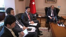 Başbakan Yardımcısı Akdağ, Japonya'nın Ankara Büyükelçisi Akio Miyajima'yı kabul etti