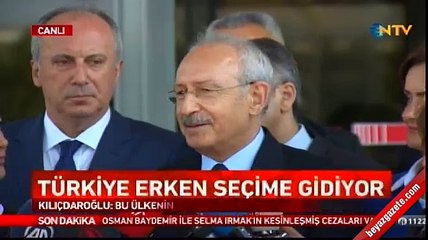 Kılıçdaroğlu'na sorulan soru CHP'li İnce'yi güldürdü
