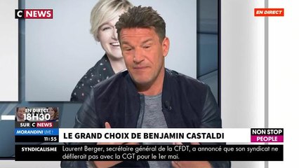 Benjamin Castaldi dézingue Quotidien et Yann Barthès