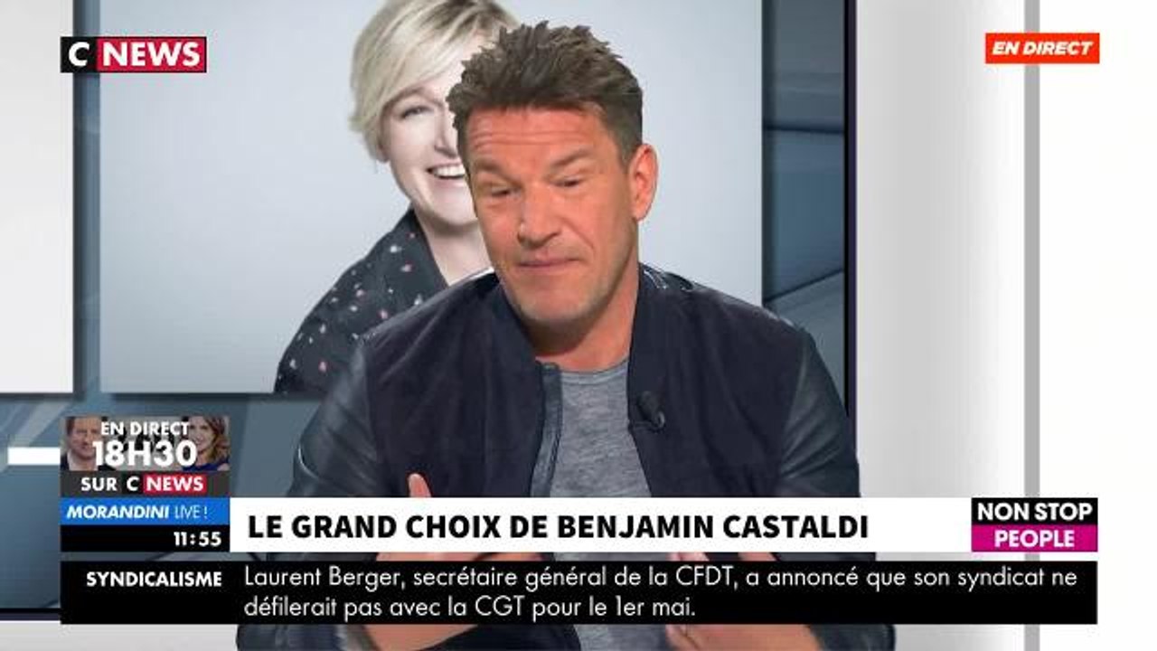 Benjamin Castaldi dézingue Quotidien et Yann Barthès