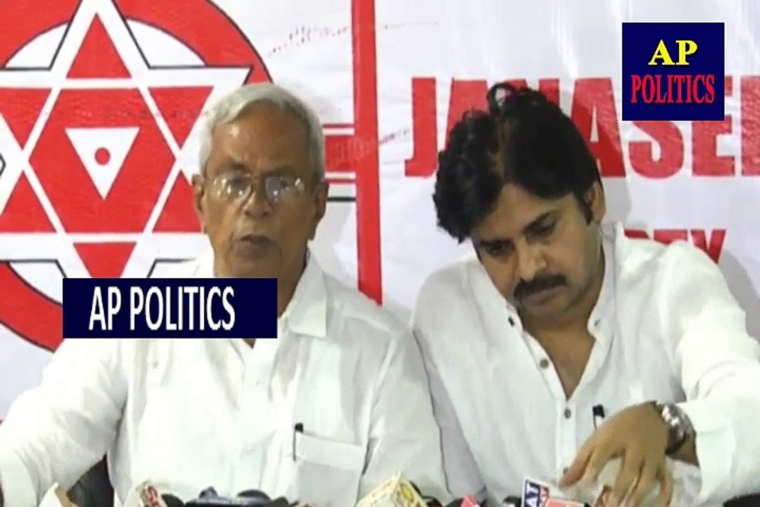 JanaSena Pawan Kalyan Press Meet LIVE  Left Party Leaders Meeting Over AP Special Status-AP Politics