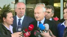 CHP Genel Başkanı Kılıçdaroğlu: 'Biz önümüzdeki günlerde parti meclisimizi toplayacağız, adayımızı böylece belirlemiş olacağız' - İSTANBUL