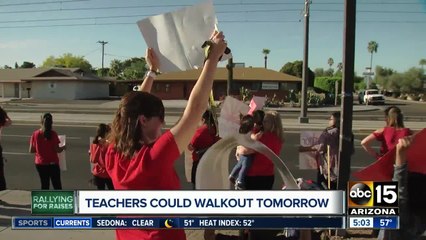 Arizona teacher walkout? Red for Ed gets Capitol permits for Friday