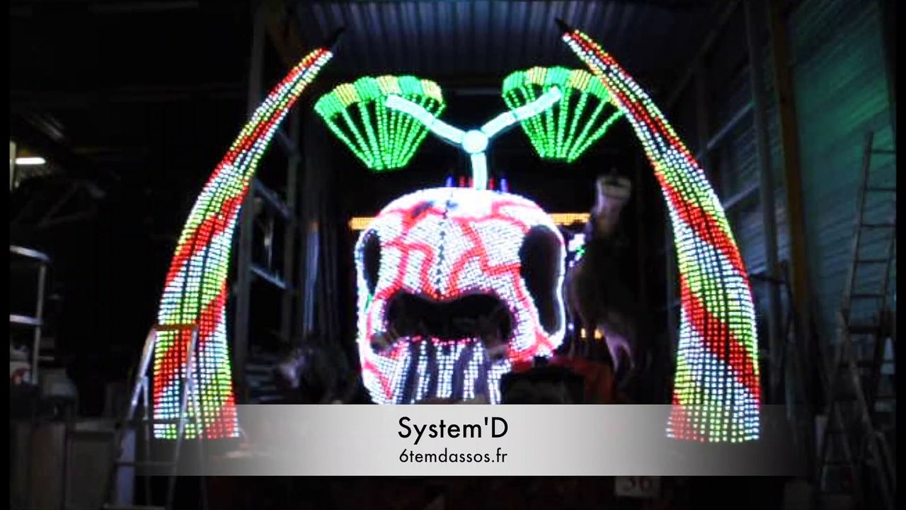 Carnaval de Cholet 2018-System'D-Essais lumières
