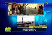 Metro de Lima se pronuncia tras cierre de estaciones por falla eléctrica