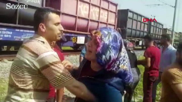 Rayda dram… İşitme engelli baba ve bebeğine tren çarptı