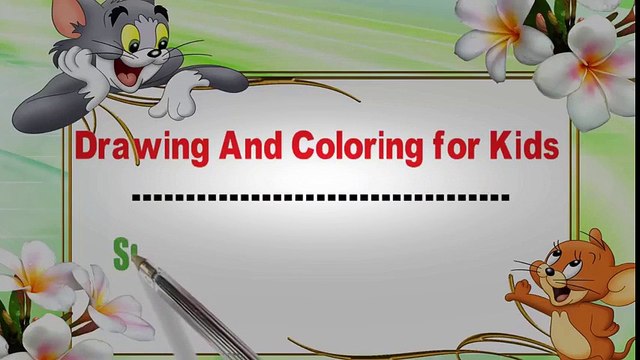 Draw and color videos for kids How to draw hot air balloon| Coloring book aerostat | Art colours f | Educational child channel