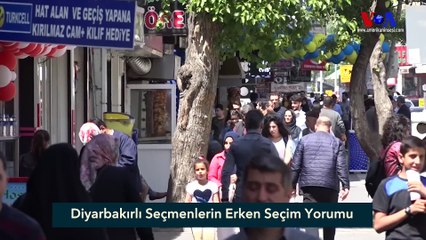 Diyarbakırlı Seçmenlerin Erken Seçim Yorumu