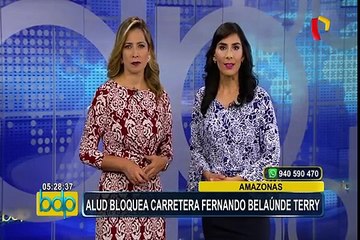 Trujillo: cámara de seguridad registró choque entre camión y una motocarga.