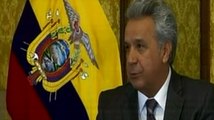 El presidente Lenin Moreno en un entrevista con una cadena colombiana se refirió a la situación con la frontera norte