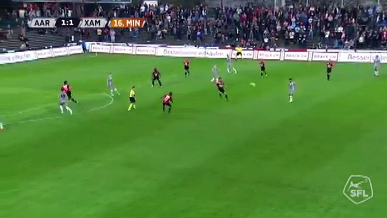 Aarau 1:1 Xamax (Switzerland. Challenge League. 18 April 2018)