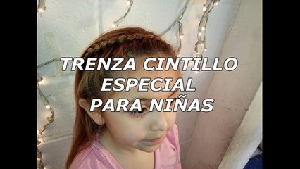 TRENZA CINTILLO ¡¡ FACIL DE HACER SIGUEME Y TE SIGO¡¡