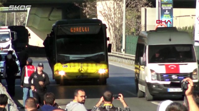 Beşiktaş taraftarı, Ülker Stadyumu'na geldi