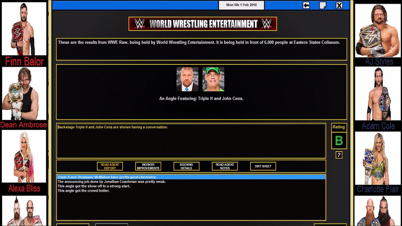 TEW 2016 WWE Monday Night RAW (Week-5 ) || "Bayley's Ambush"