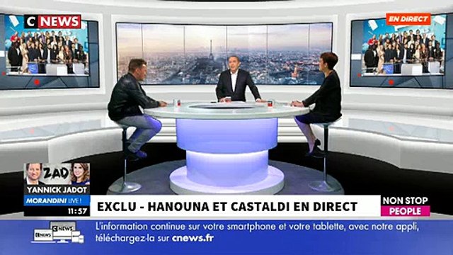 Cyril Hanouna invité de Morandini Live le jeudi 19 avril avec Benjamin Castaldi