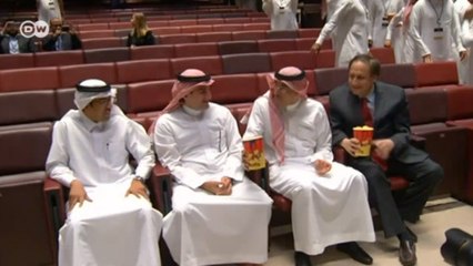 Suudilerin 35 yılın ardından ilk sinema keyfi