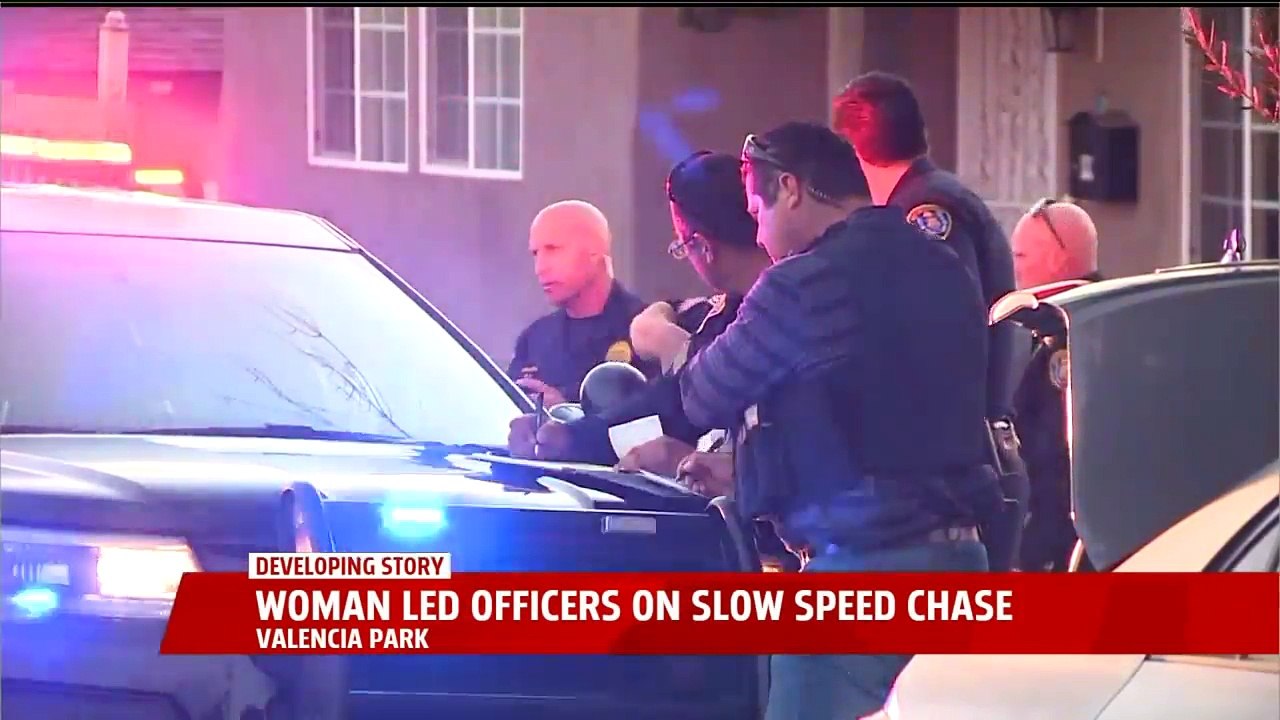 Woman Wanted in String of Crimes Arrested After Slow-Speed Chase in California