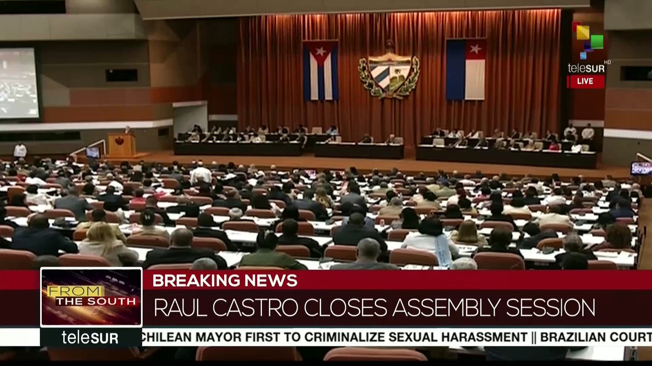 Raul Castro Closes Assembly Session