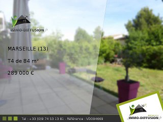 T4 A vendre Marseille 84m2 - Technopole de chateau gom