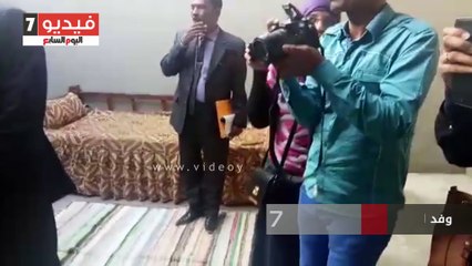 وفد البرلمان ومحافظ أسوان يتفقدون إحلالات منازل النوبة