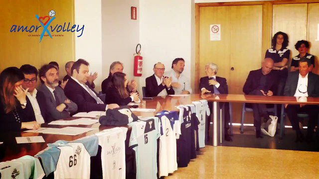 AMORVOLLEY 2018 - CONFERENZA DI PRESENTAZIONE - PALAZZO DELLE FEDERAZIONI 19 APRILE 2018