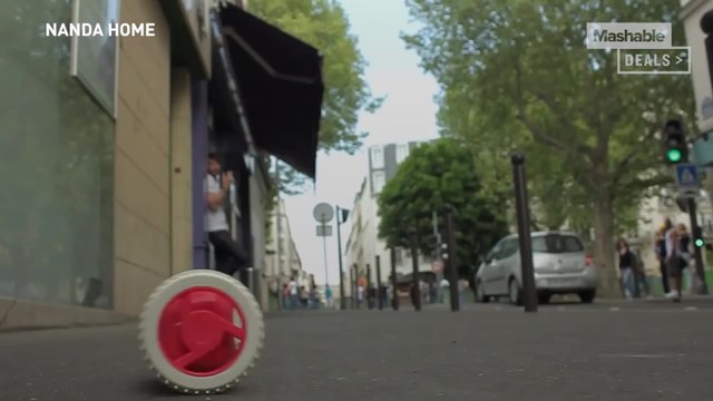 If you have a problem with the 'snooze' button, this alarm clock is for you