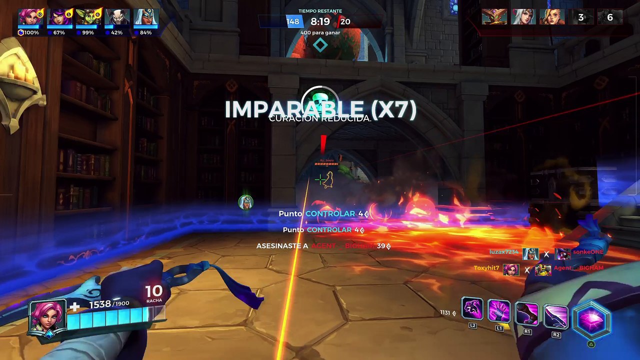 Paladins asedio