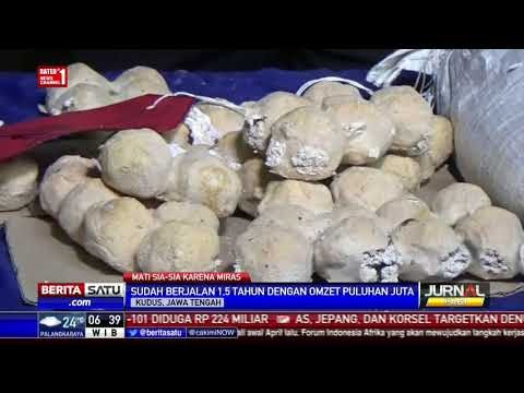 Polres Kudus Gerebek Pabrik Miras yang Beroperasi 1,5 Tahun