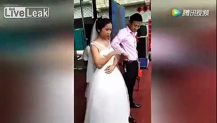 Quand la mariée refuse son mari devant tout le monde