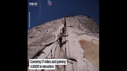 Trail dans le parc national Yosemite... Un rêve!