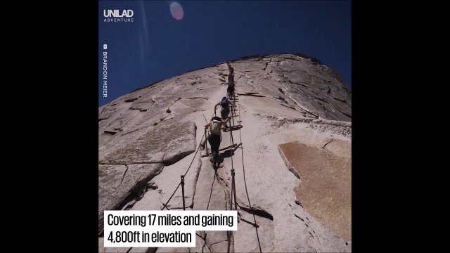 Trail dans le parc national Yosemite... Un rêve!