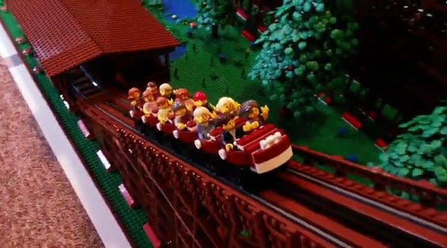 Ces montagnes russes en LEGO sont géniales - Roller coaster LEGO