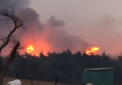 Oklahoma's Rhea Fire Burns Near Seiling