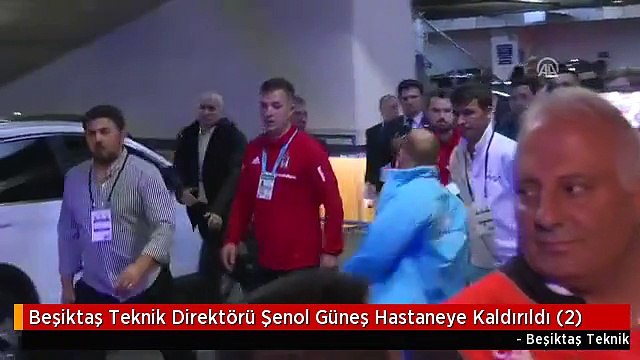 Beşiktaş Teknik Direktörü Şenol Güneş Hastaneye Kaldırıldı (2)