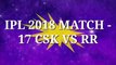 Dream11 Prediction of 17th Match of IPL 2018 Season - Chennai Super Kings Vs Rajasthan Royals | TEAM PLAYING 11 chennai super kings vs rajasthan royals