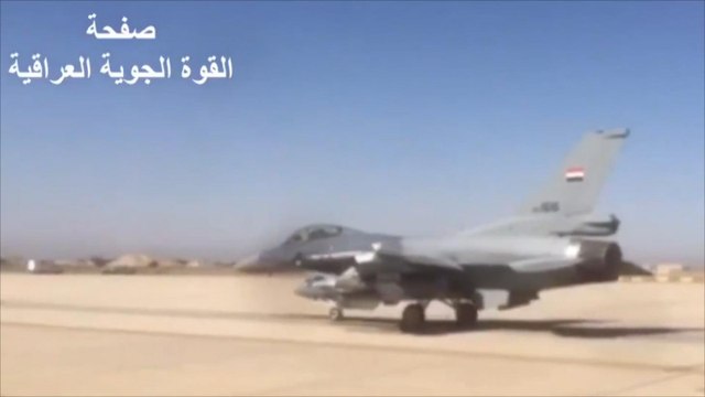 طائرات عراقية تشن غارات على مواقع لتنظيم الدولة بسوريا