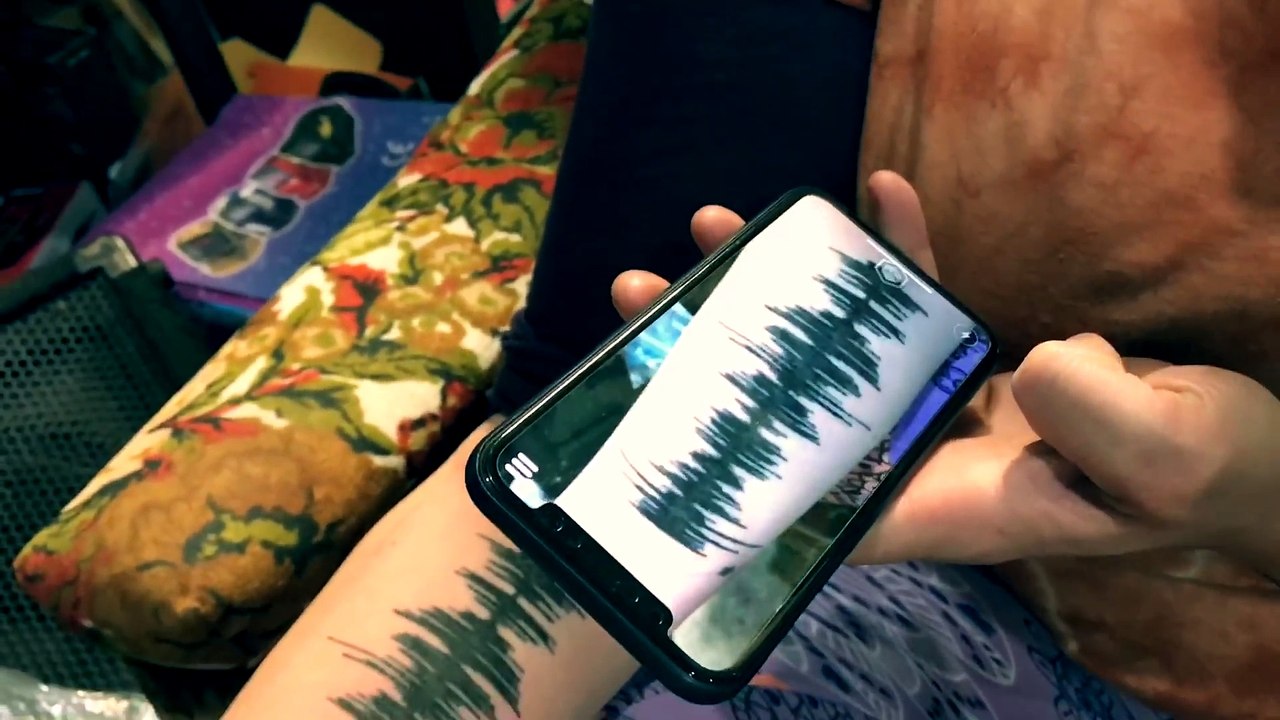 Cutest Soundwave Tattoo
